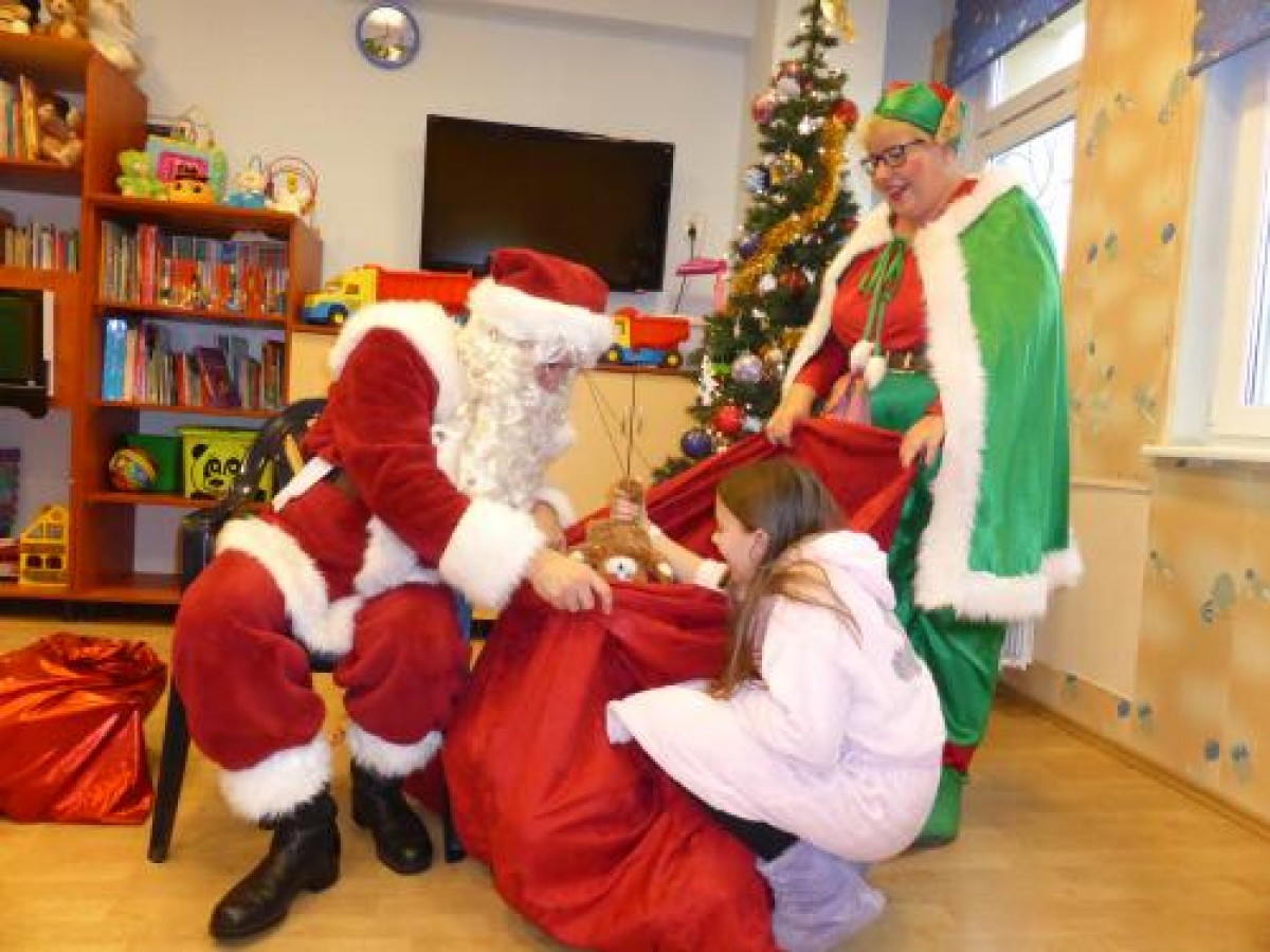 zdjęcia Mikołaj i Elf