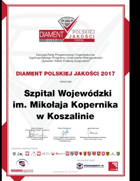 Diament Polskiej Jakości 2017