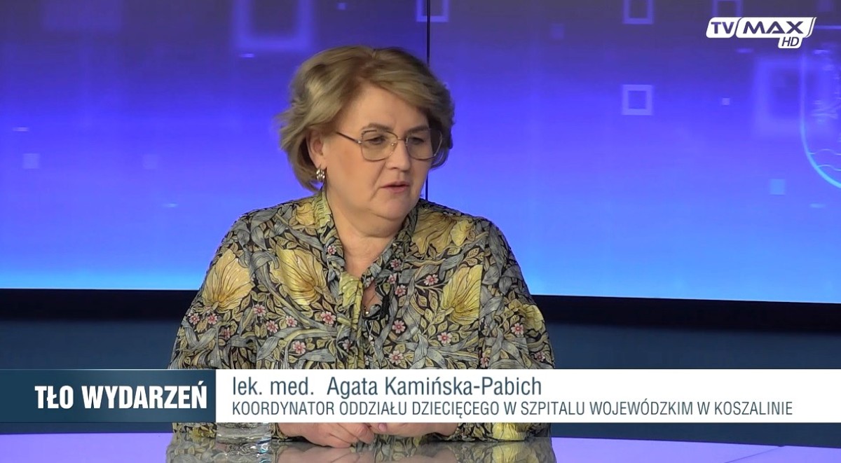 Dr Agata Kamińska -Pabich - rozmowa w TV MAX