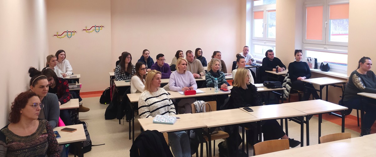 Spotkanie ze studentami Pielęgniarstwa w PWSZ w Koszalinie