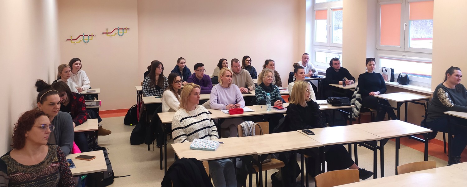 Spotkanie ze studentami Pielęgniarstwa w PWSZ w Koszalinie